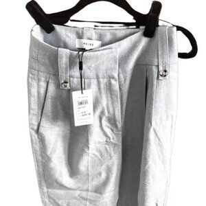 NWT- Reiss Lauren Wool Linen Blend Formal Trousers - Size 0